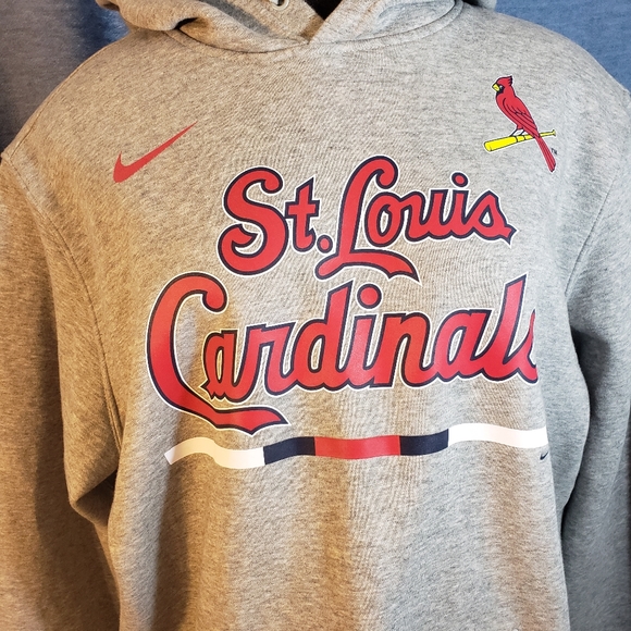 Nike Other - 🐞 Nike | Gray | St. Louis Cardinals Color Bar Club Pullover Hoodie